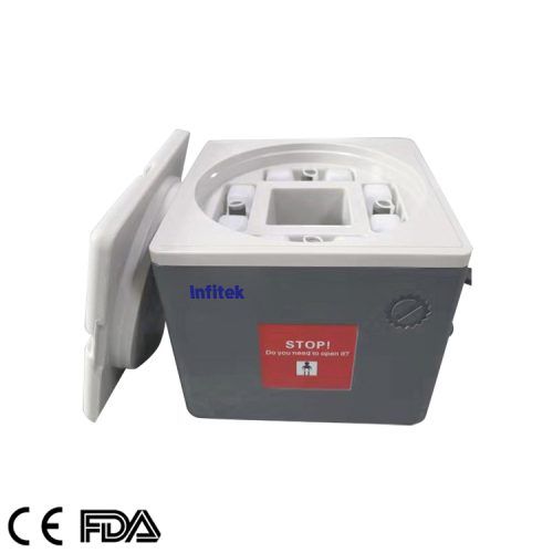 Medical Cooler Box with 4 Ice Packs CLR 2（8）