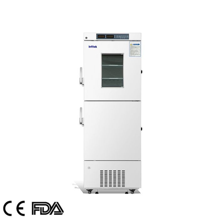 Refrigerador e freezer combinados de laboratório, CRF25-370