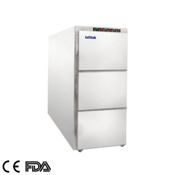 Freezer Mortuário, MCFR-3000 （3 cadáveres）