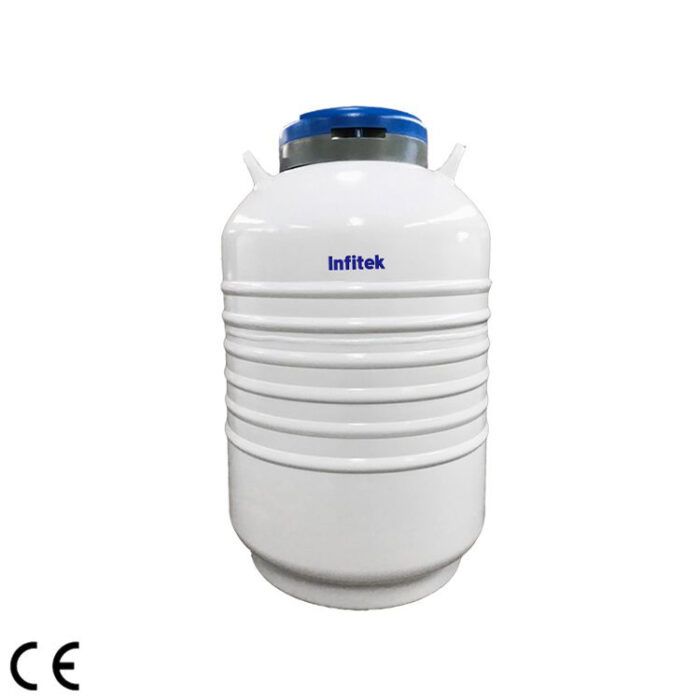Tanque de nitrogênio líquido de laboratório LNC-L35-125 01