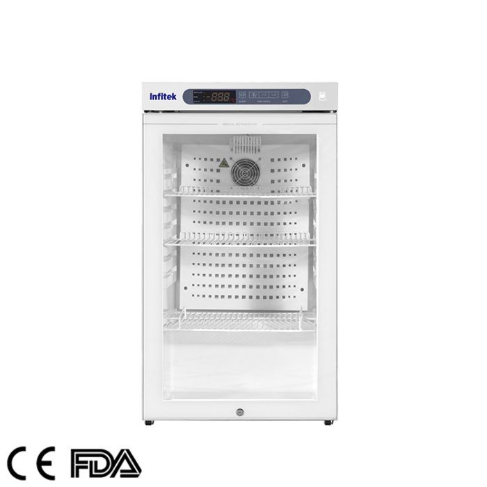 Refrigerador farmacêutico de porta única de 2-8°C, PR5-100