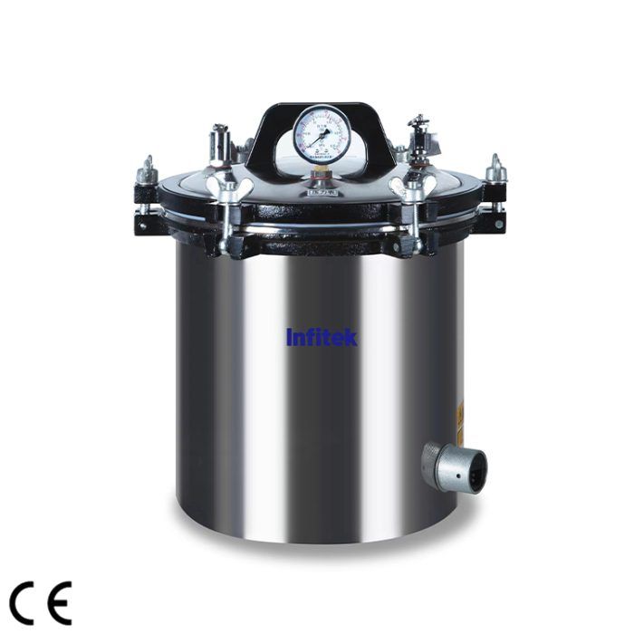 Esterilizador portátil a vapor sob pressão, série STP-A