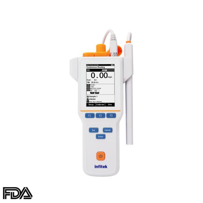 Medidor portátil de oxigênio dissolvido, DO-P310F