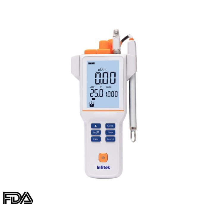 Medidor de Condutividade Portátil, CON-P110B