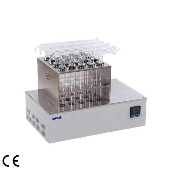 Sistema de digestão Kjeldahl, KJD-T4E , KJD-T8E , KJD-T20E - Imagem 6