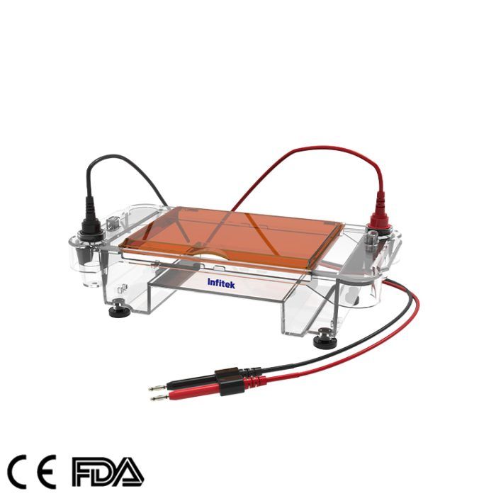 Tanque de eletroforese horizontal, GEP-HH-SUB03