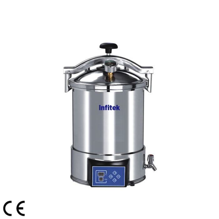 Esterilizador portátil a vapor sob pressão, série STP-HDD