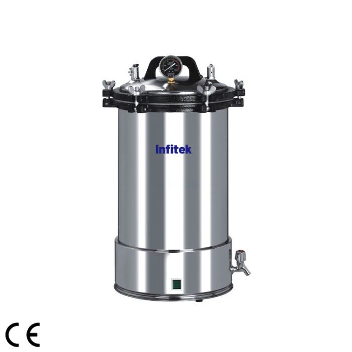 Esterilizador portátil a vapor sob pressão, série STP-LD
